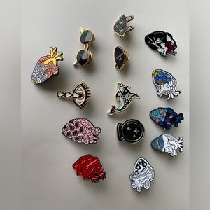 ONE for 11$  Enamel pins